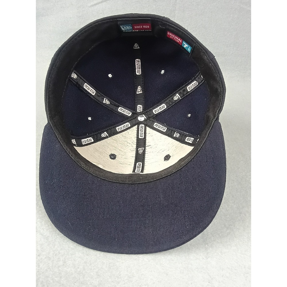 New Era OHSAA Ohio High School Athletic Association Navy Blue Fitted Hat 7 1/4